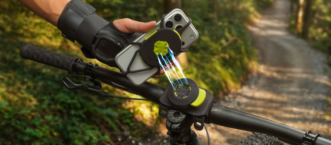 單車手機綁接 3 Pro Max 登山車玩家綁附磁吸手機支架