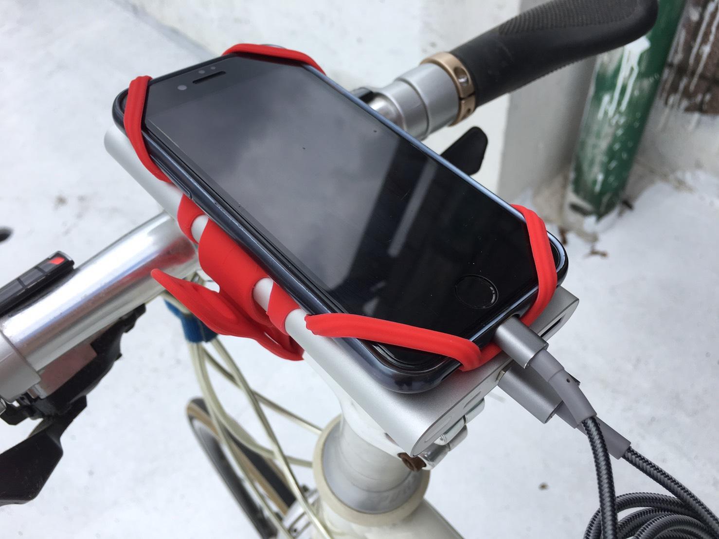 Diy bike mobile online holder