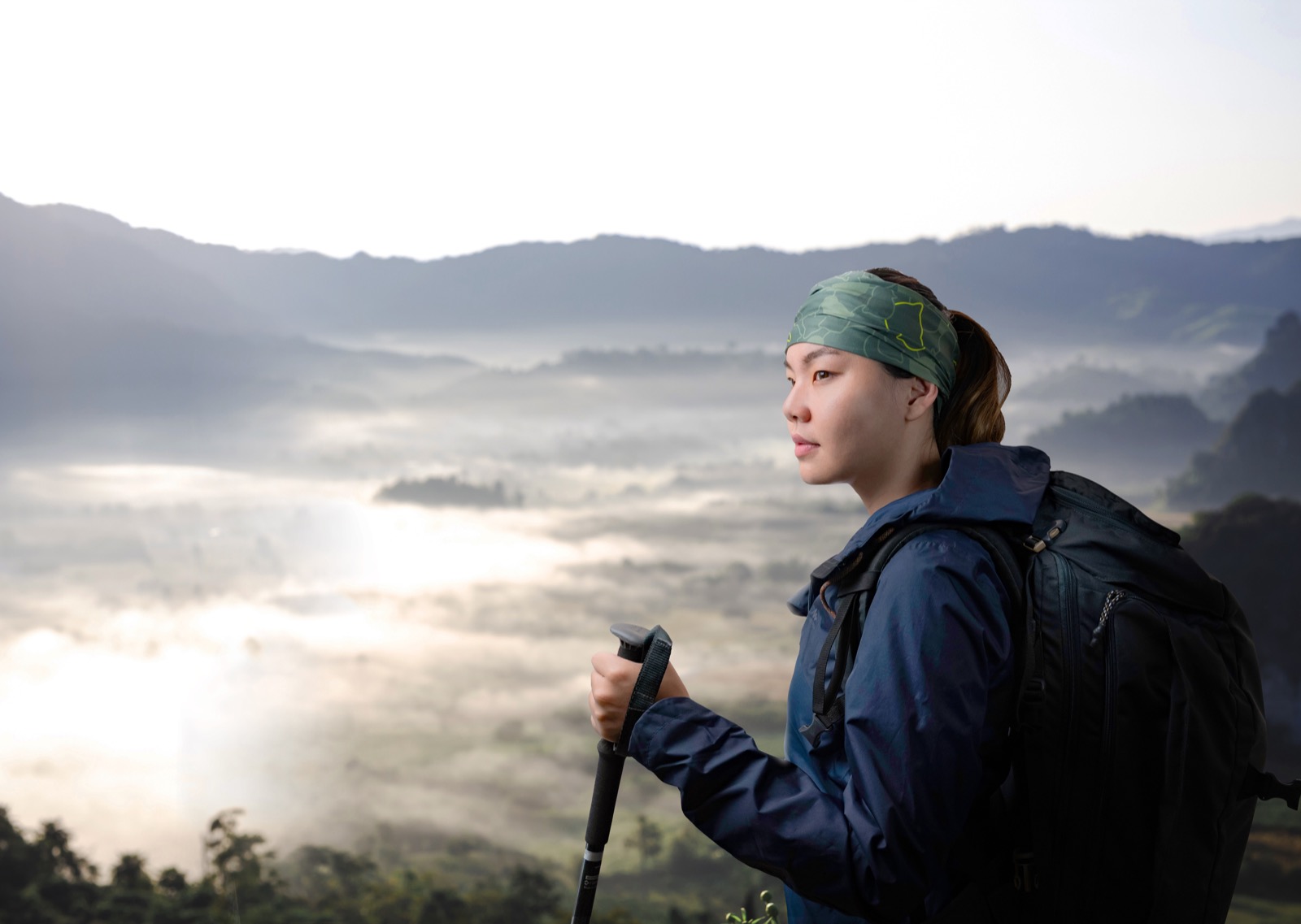 登山防曬頭巾, 抗UV頭巾, 登山頭巾推薦