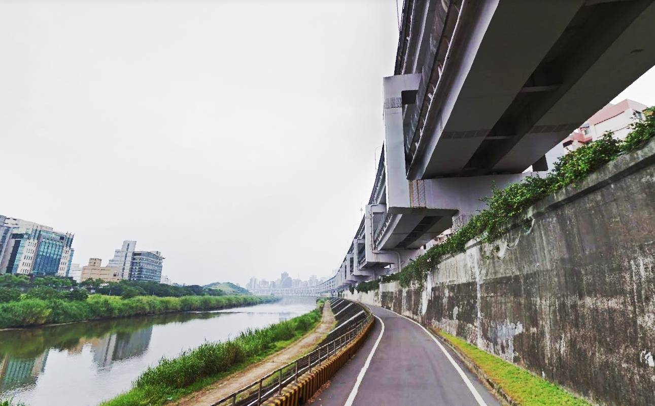 Recommended Taipei Running Route Rainbow Bridge to Chengmei Riverside Park Segment