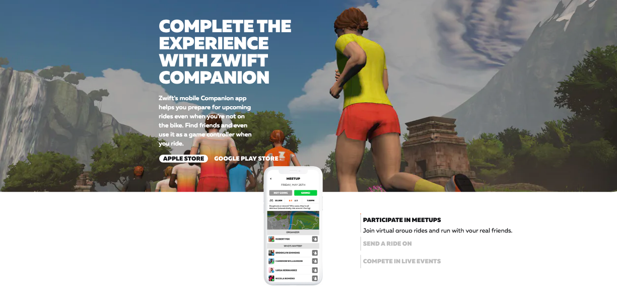Zwift 虛擬線上跑步單車運動推薦用