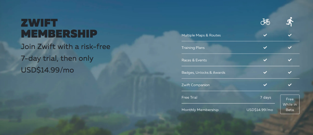 Zwift 虛擬線上運動app使用