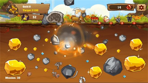 Gold Digging tests patience and reaction.