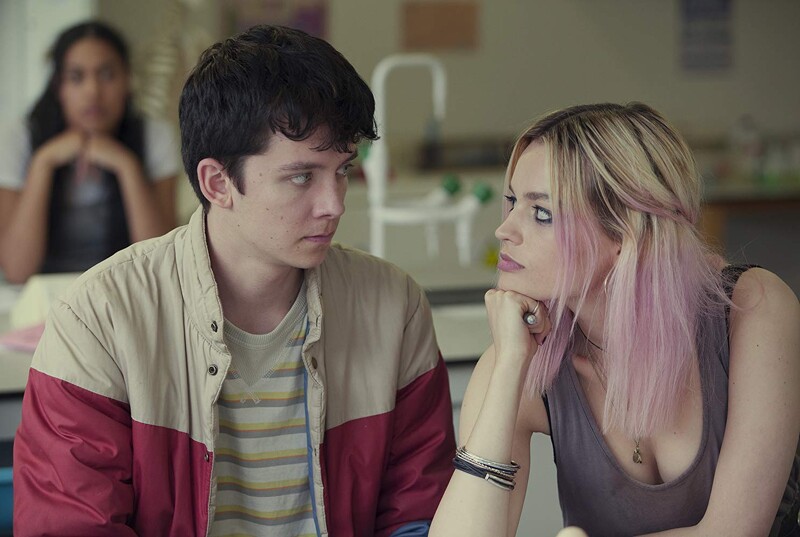 《性愛自修室》中的男女主角