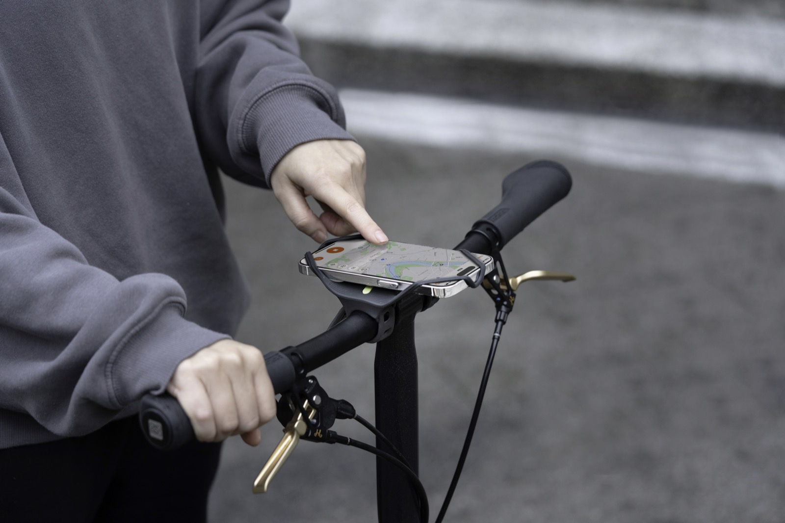 Bike Tie 4 Pro Max, Handlebar, Bike Phone Mount, Stability