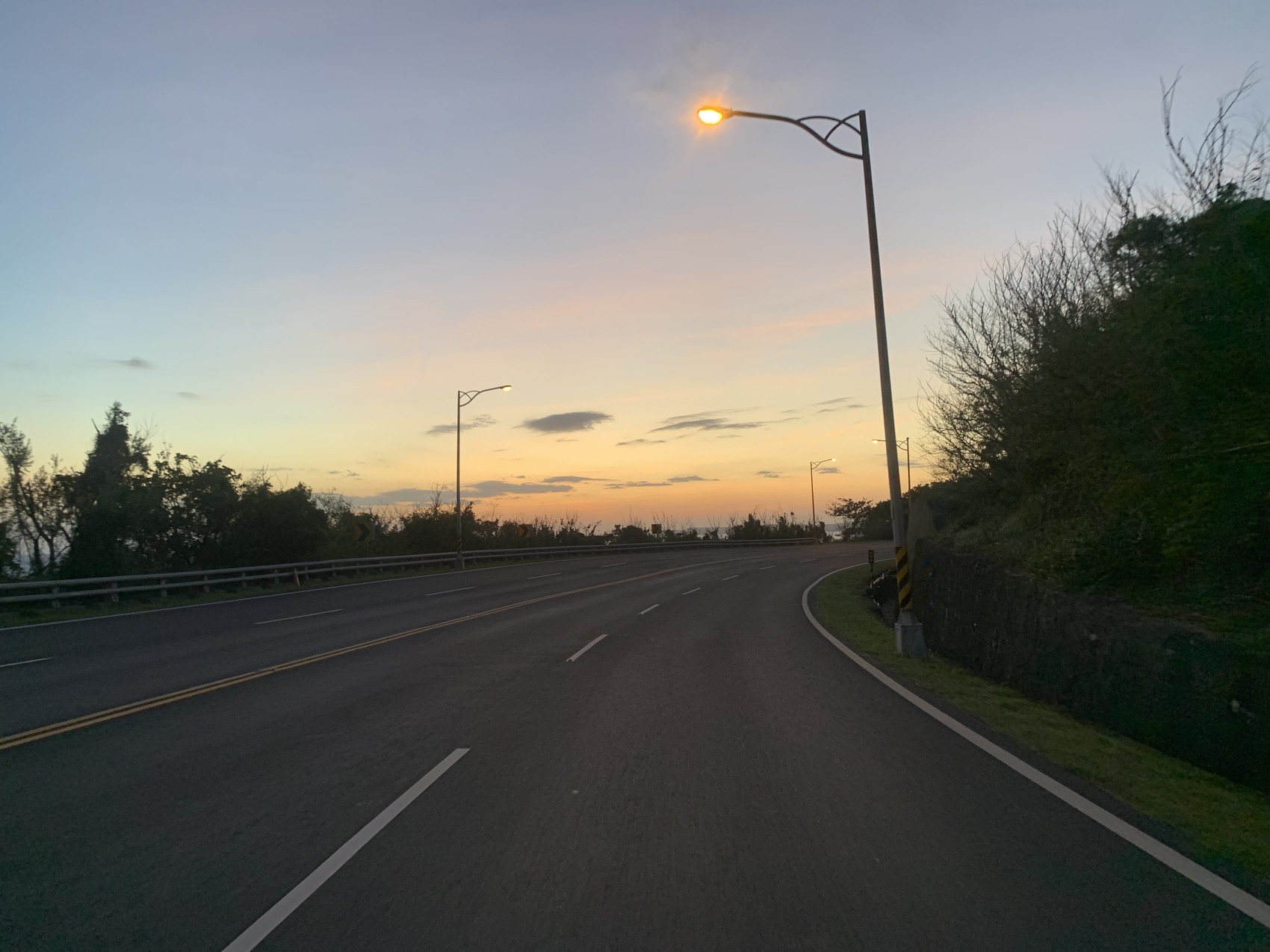 Sunset on Ping-E Highway