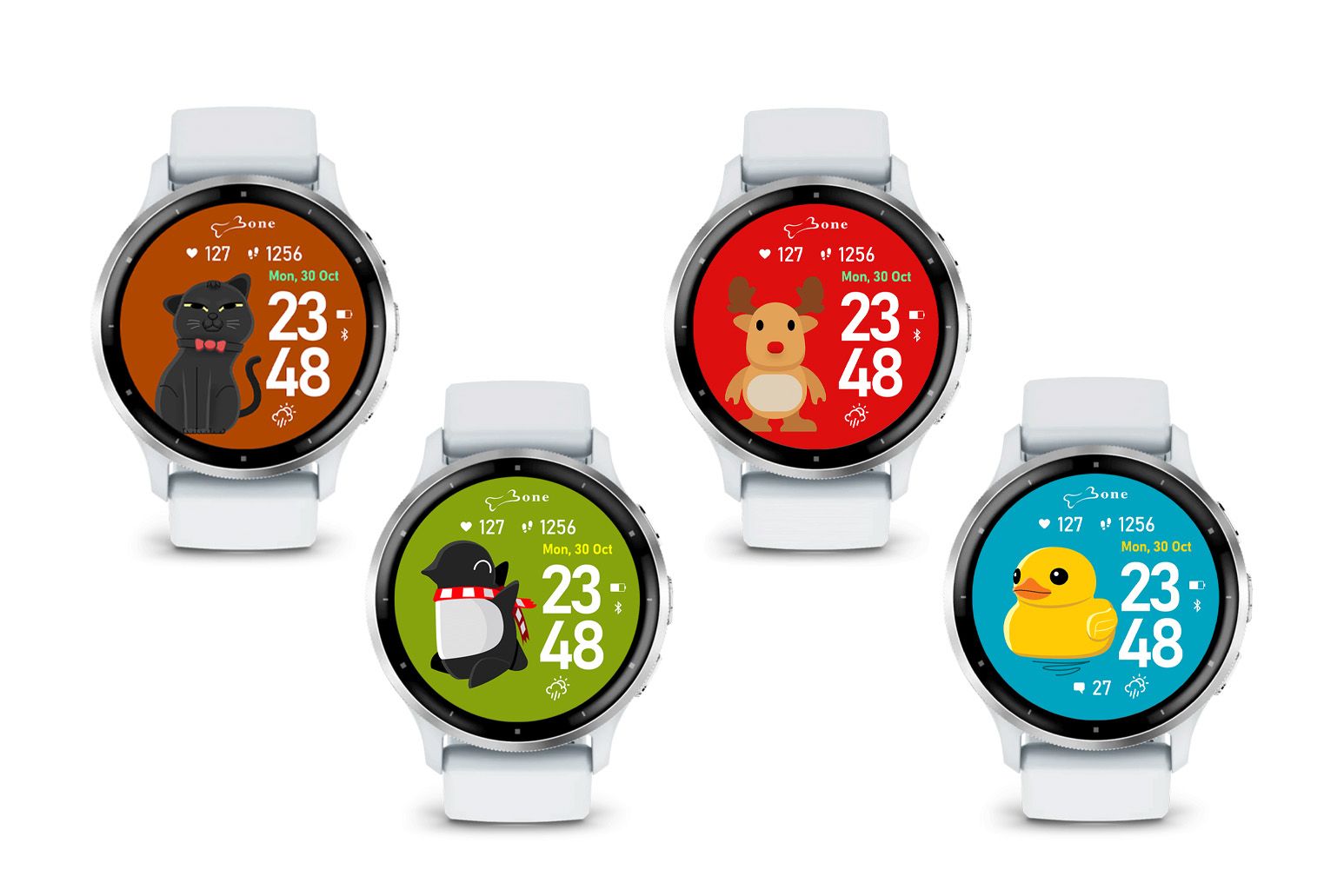 Bone Watch Face錶面陪伴每一天，與Garmin聯手在忙碌的生活中加一點有趣的辛香料吧